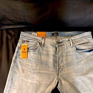 New Polo Ralph Lauren Varick Slim Straight Jeans